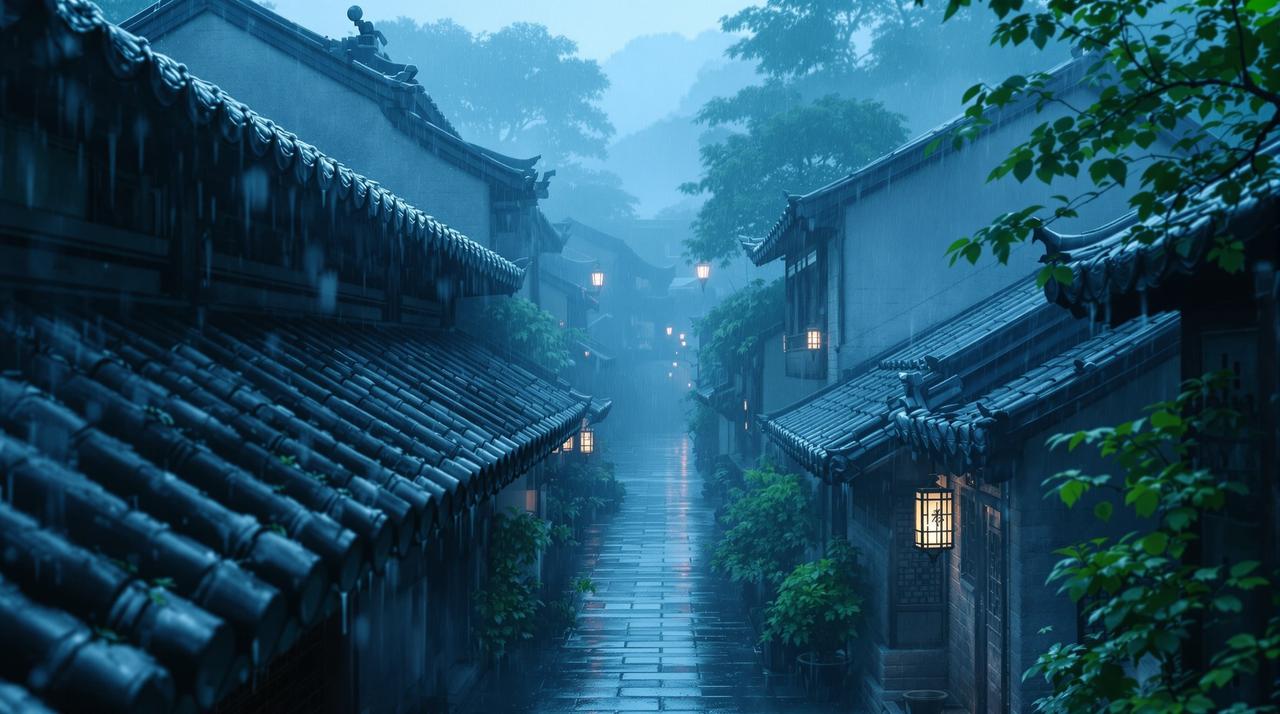 雨落青檐:江南雨季微电影