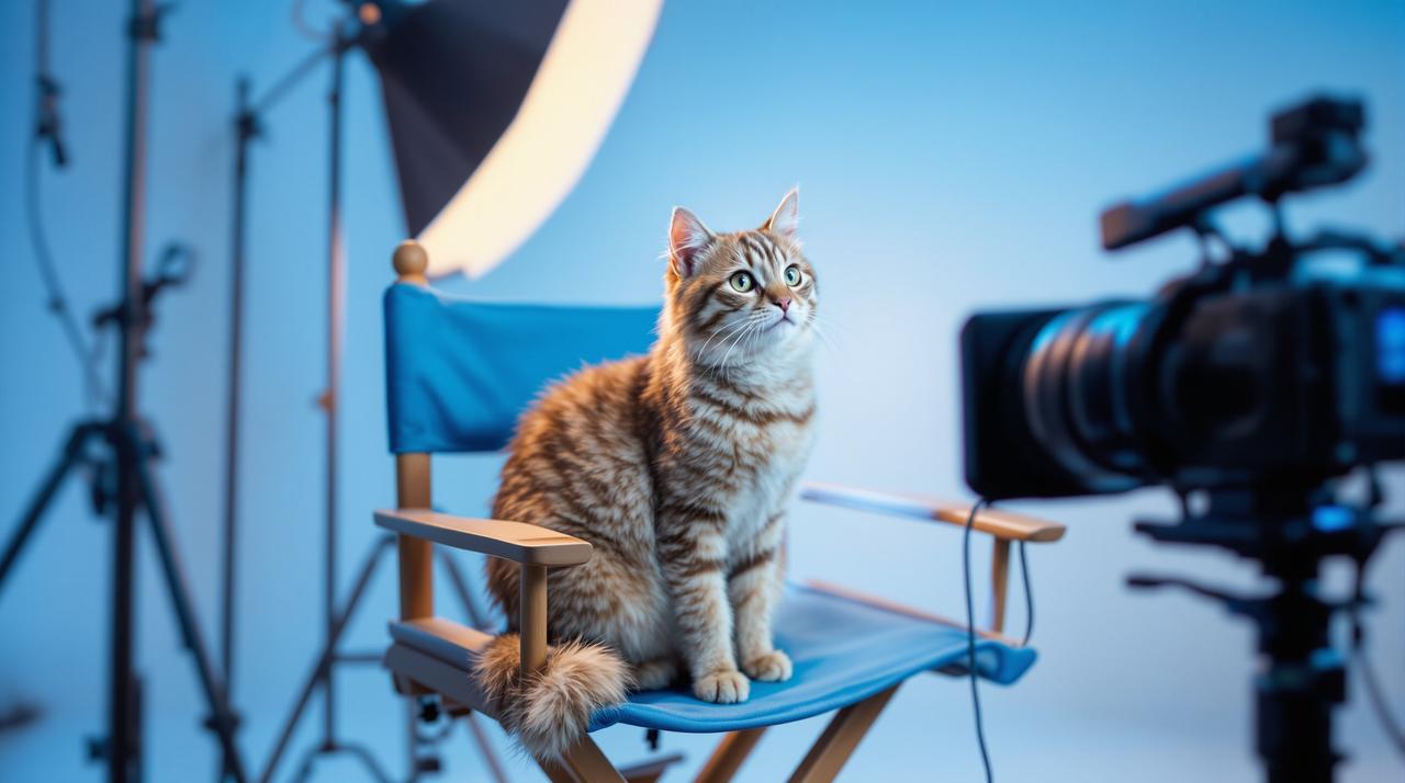 猫导演:片场最萌监工日常
