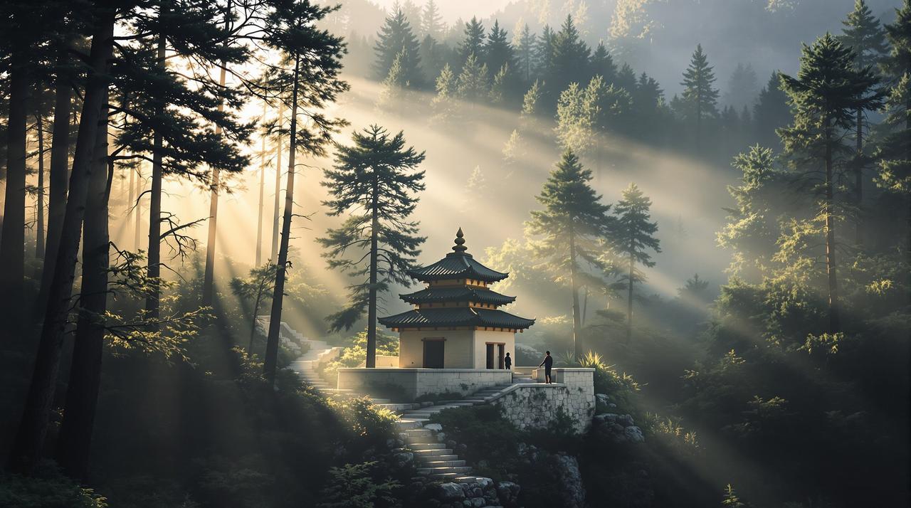 山寺听钟:终南山中的七日禅修
